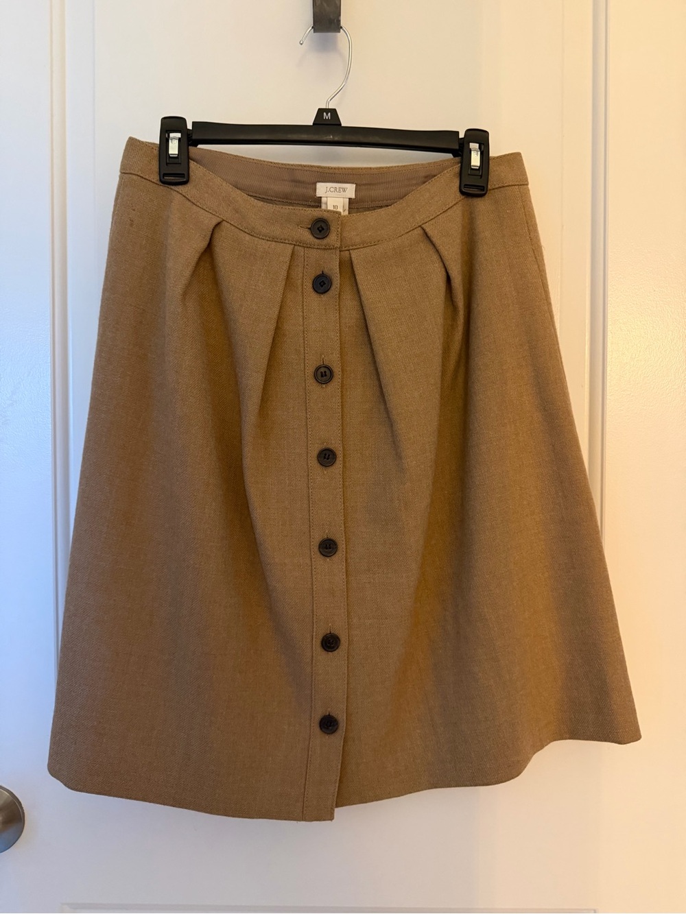 J. Crew Wool A-line Skirt size 10